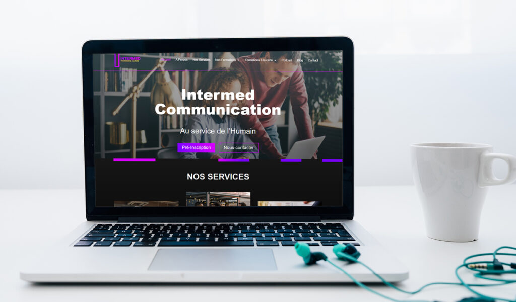 Aperçu du site Intermed Communication